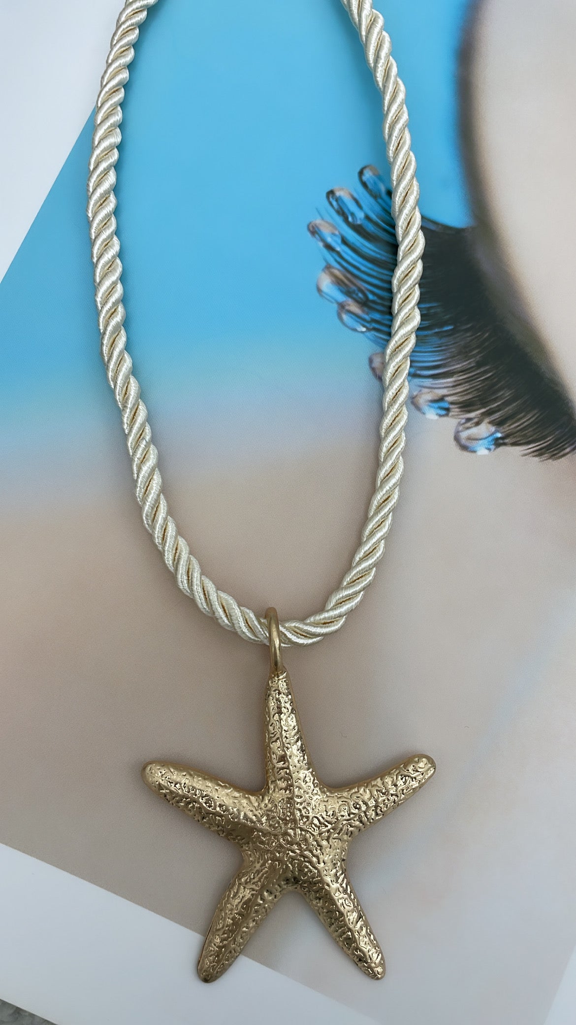 Gold hot sale starfish charm