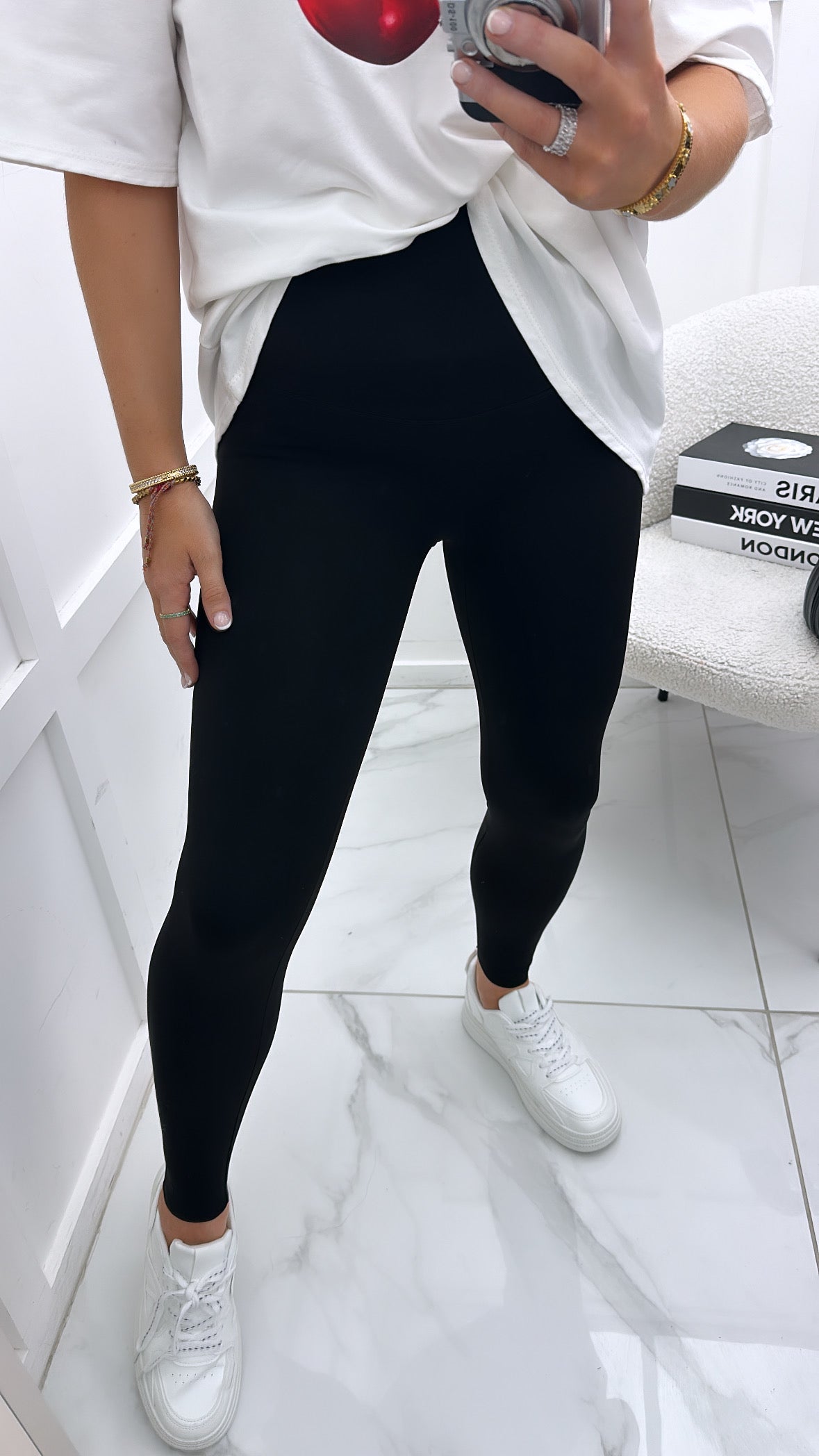 LIBBY black high waist buttery soft leggings – The Dressing Room