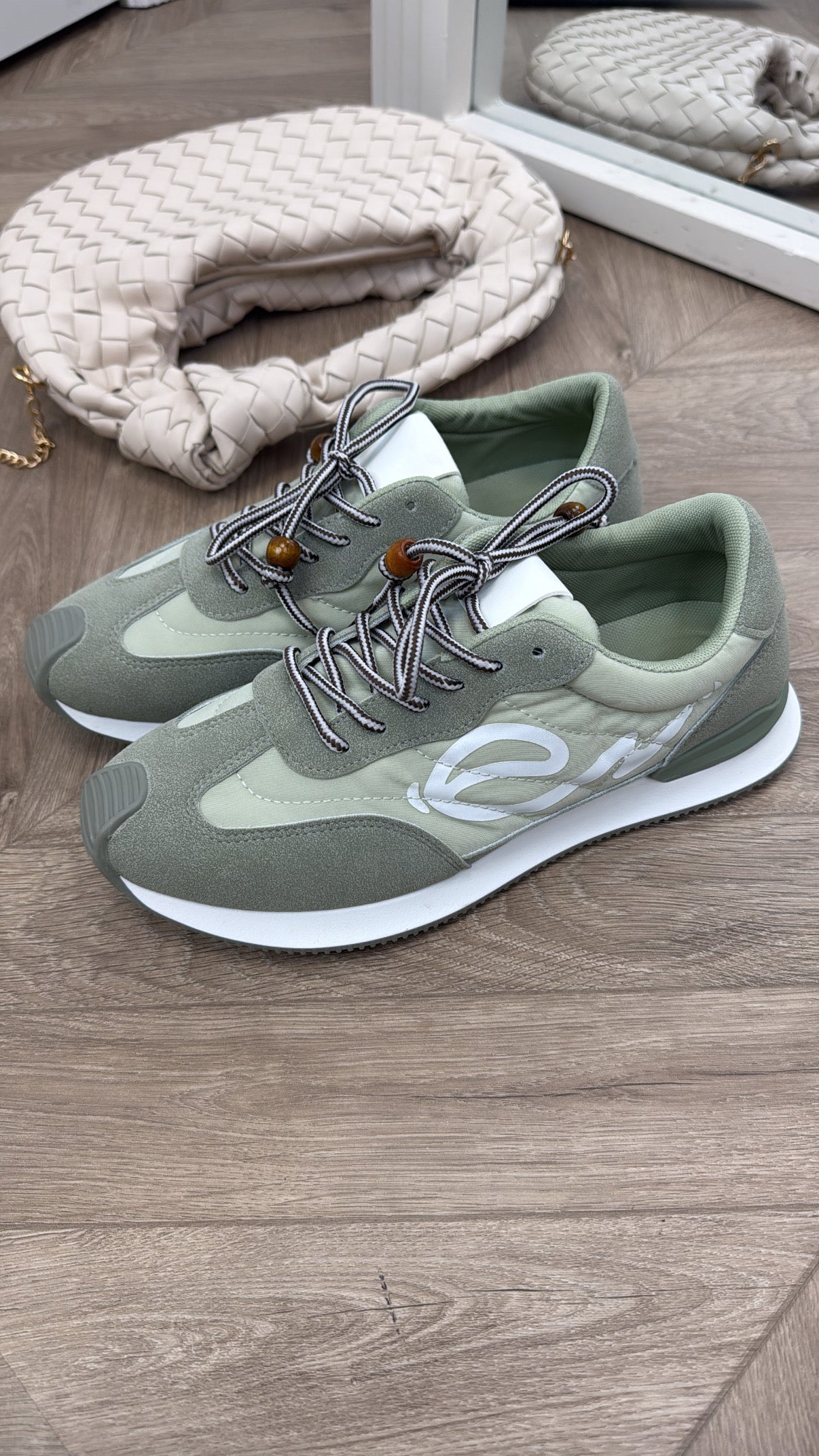 EMILIA sage trainers