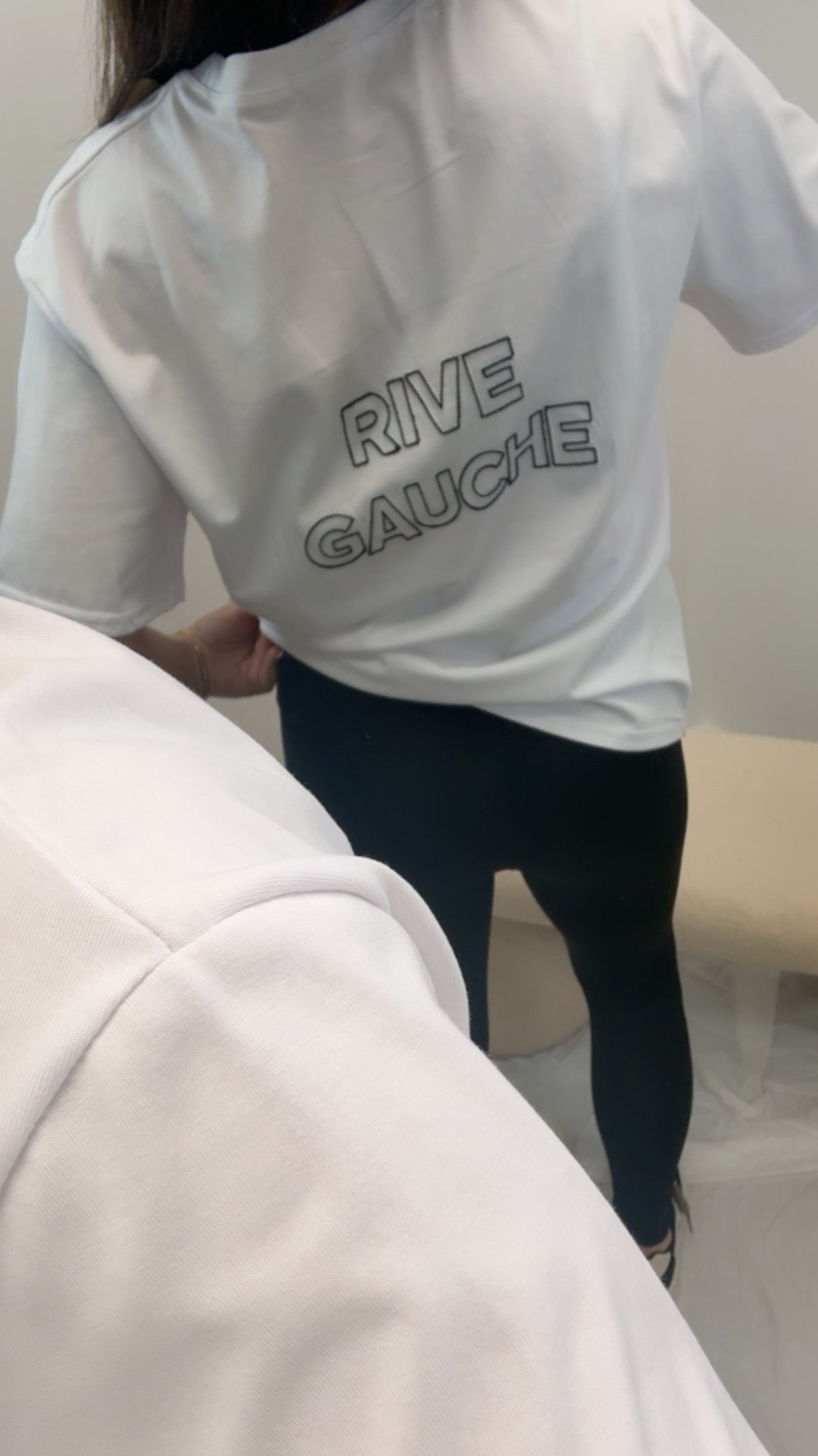 RIVE white super soft logo t-shirt