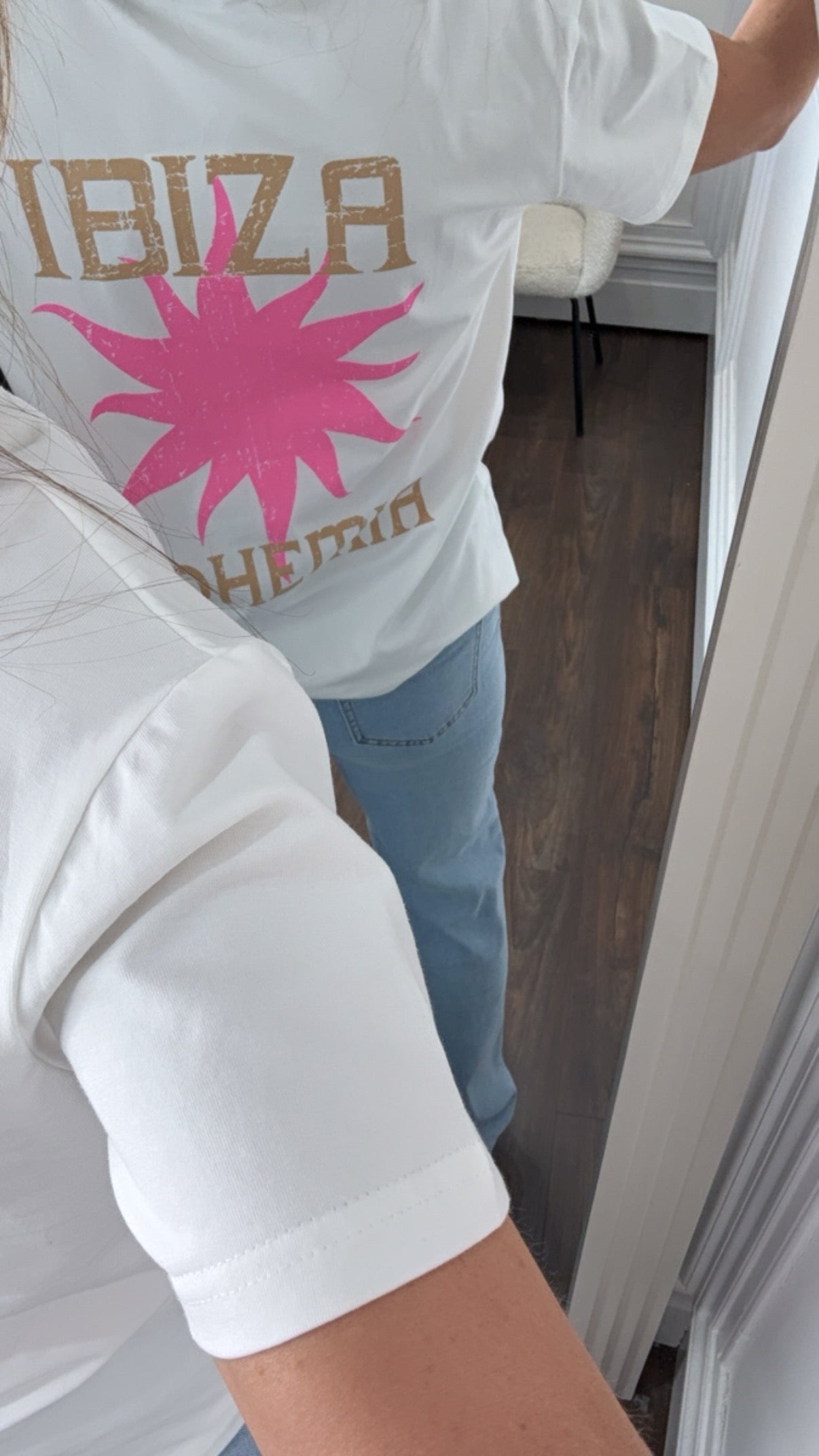IBIZA white sun tshirt