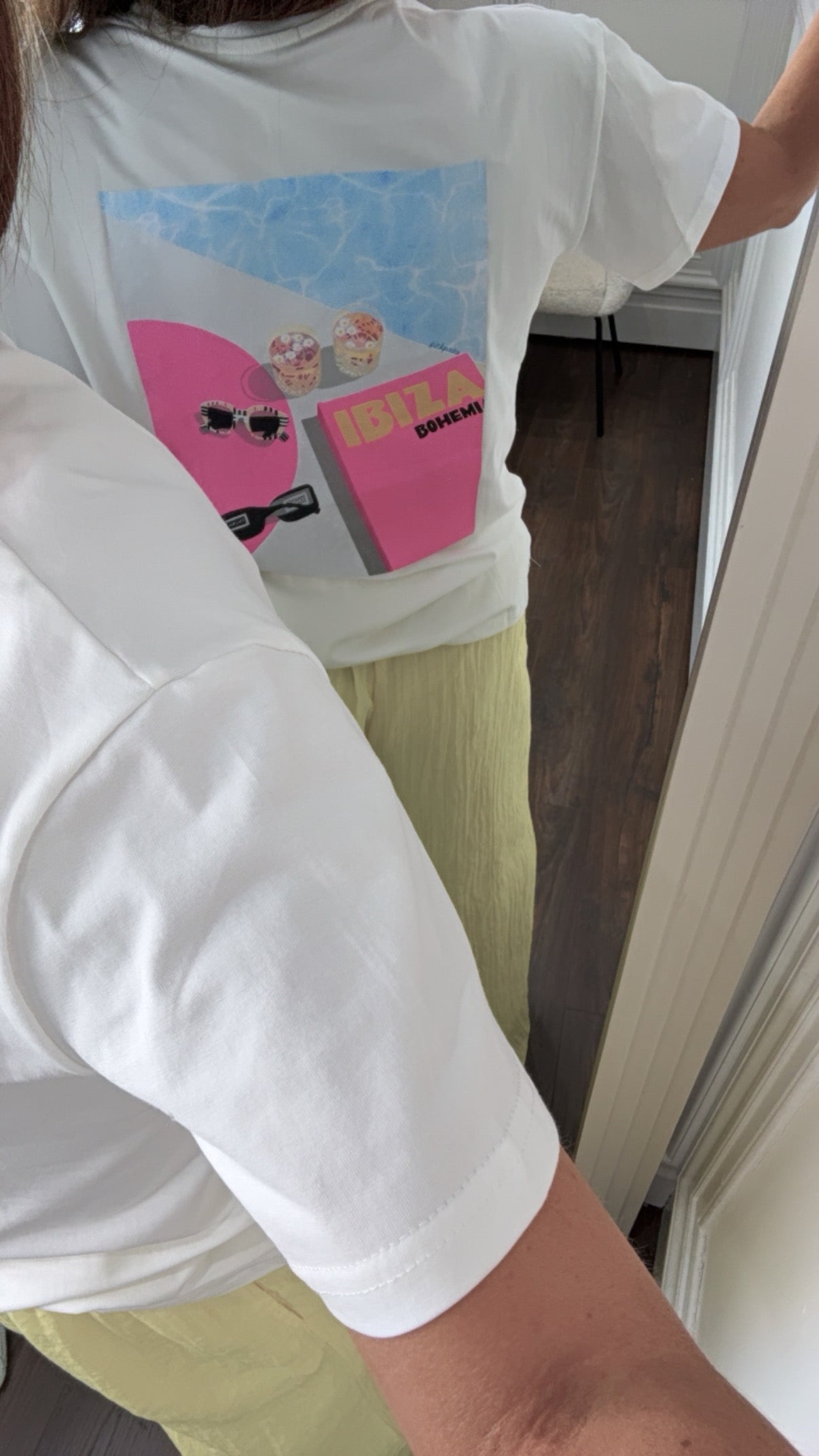 IBIZA BOHEMIA white sunglasses tshirt