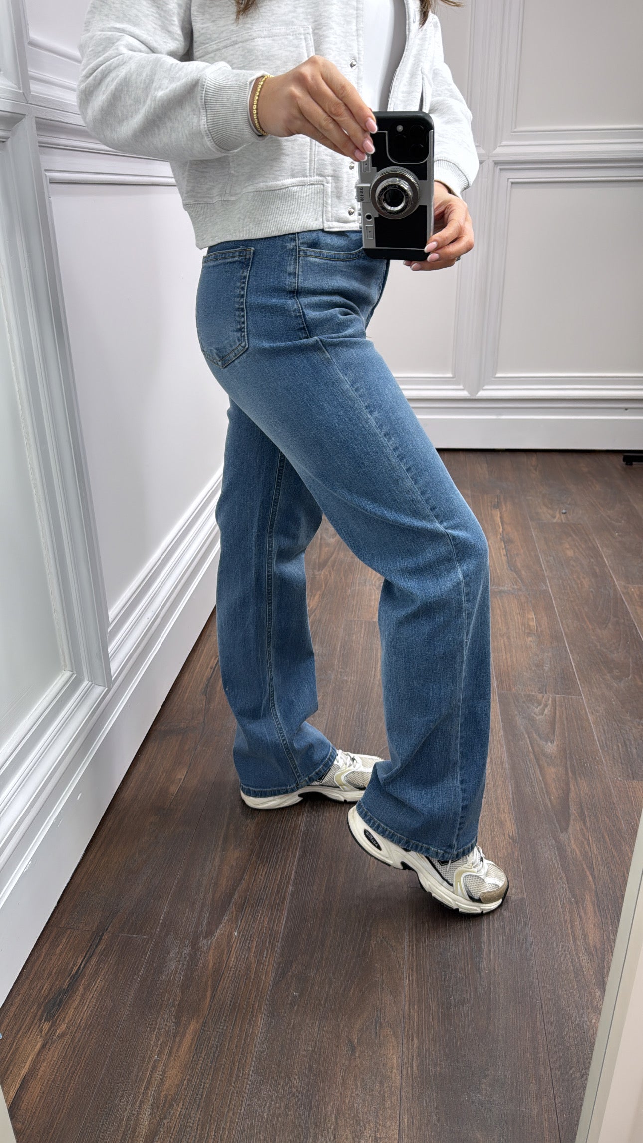 PENNY blue straight leg jeans