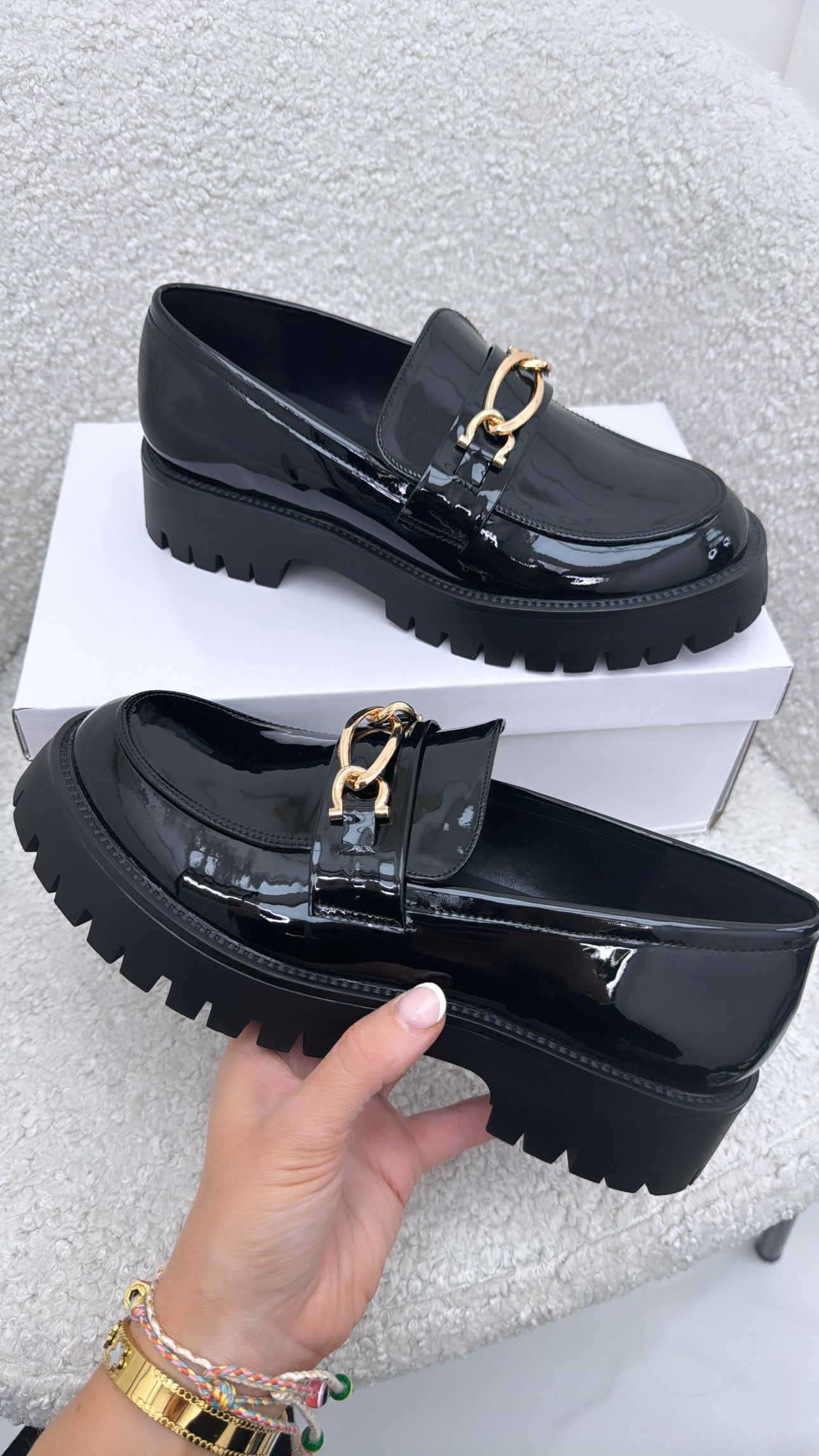 BONNIE black loafers