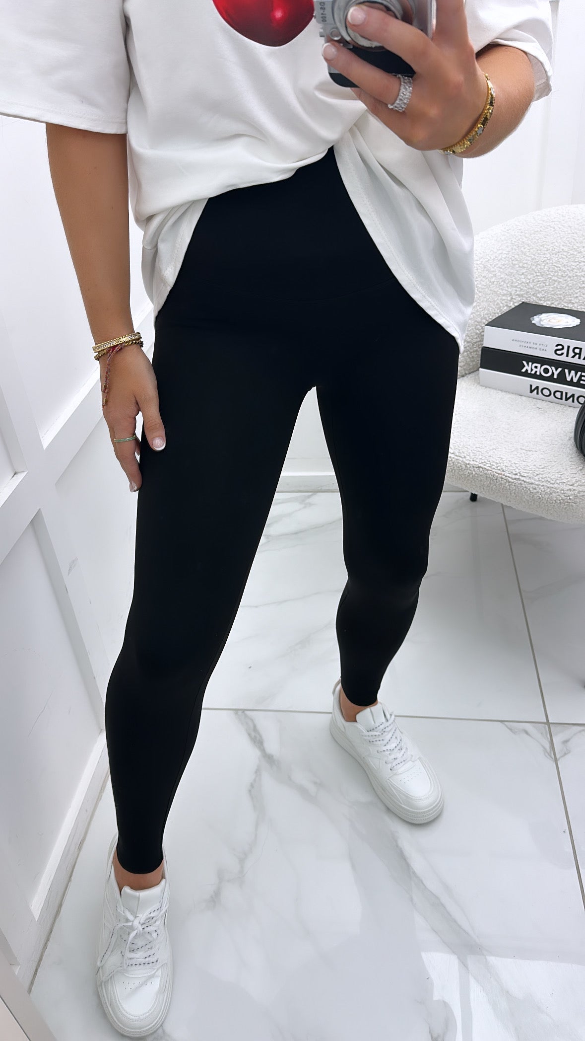 LIBBY black high waist buttery soft leggings