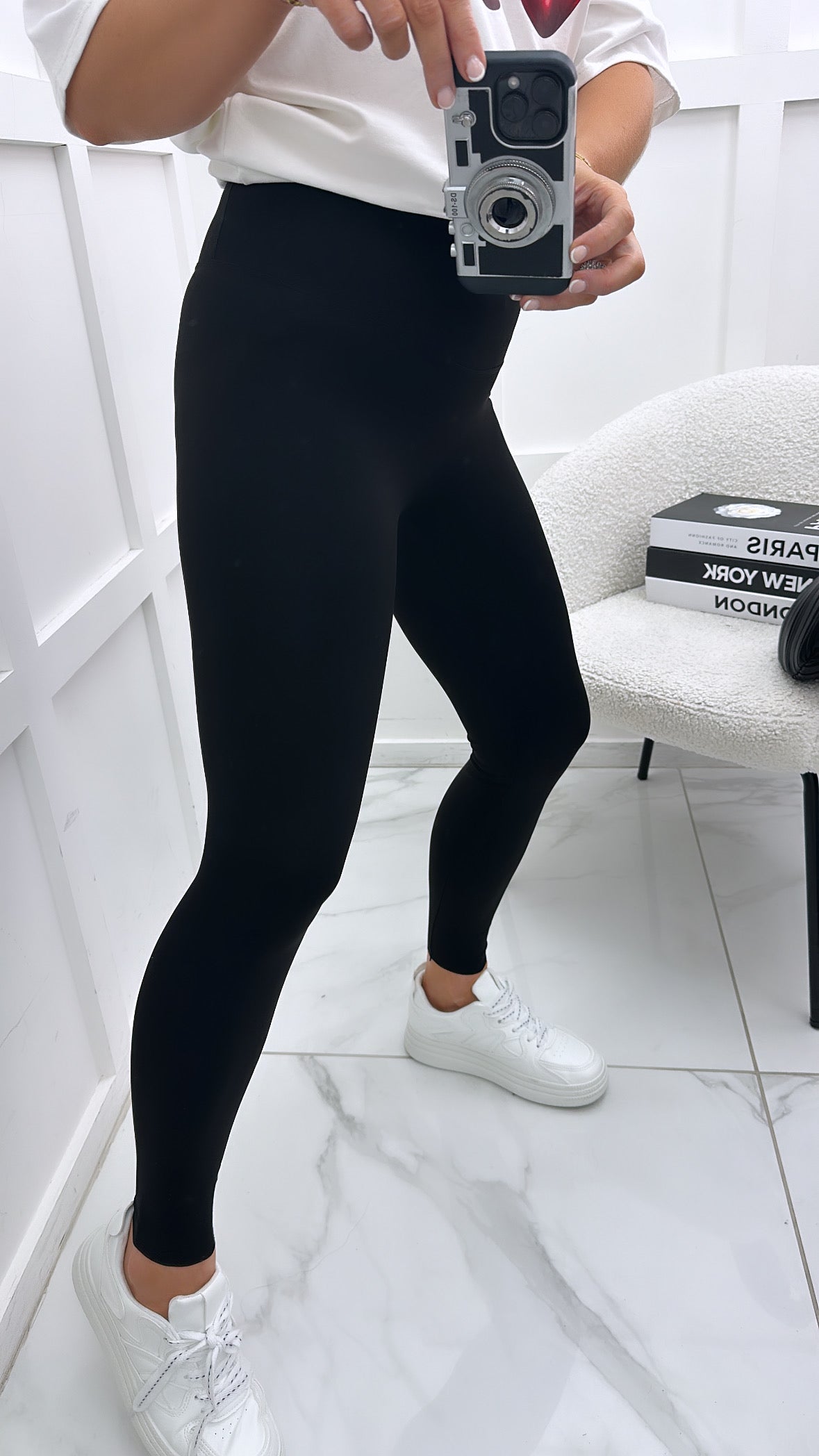 LIBBY black high waist buttery soft leggings