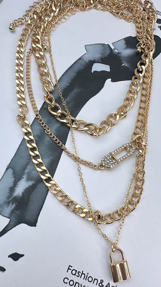 LYLA multi layered necklace