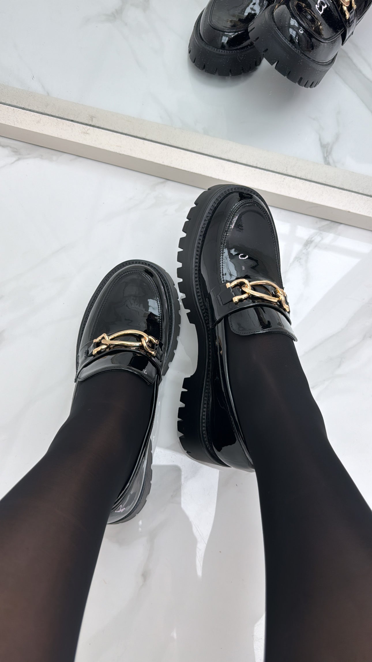 BONNIE black loafers