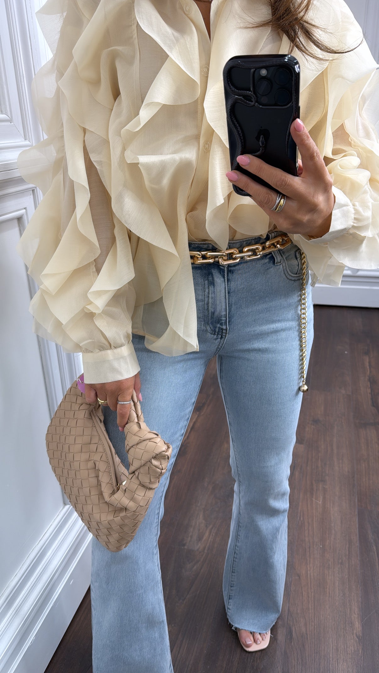 KIMMY gold chain belt