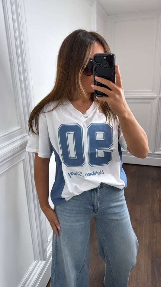 NIKITA white 90 logo t-shirt