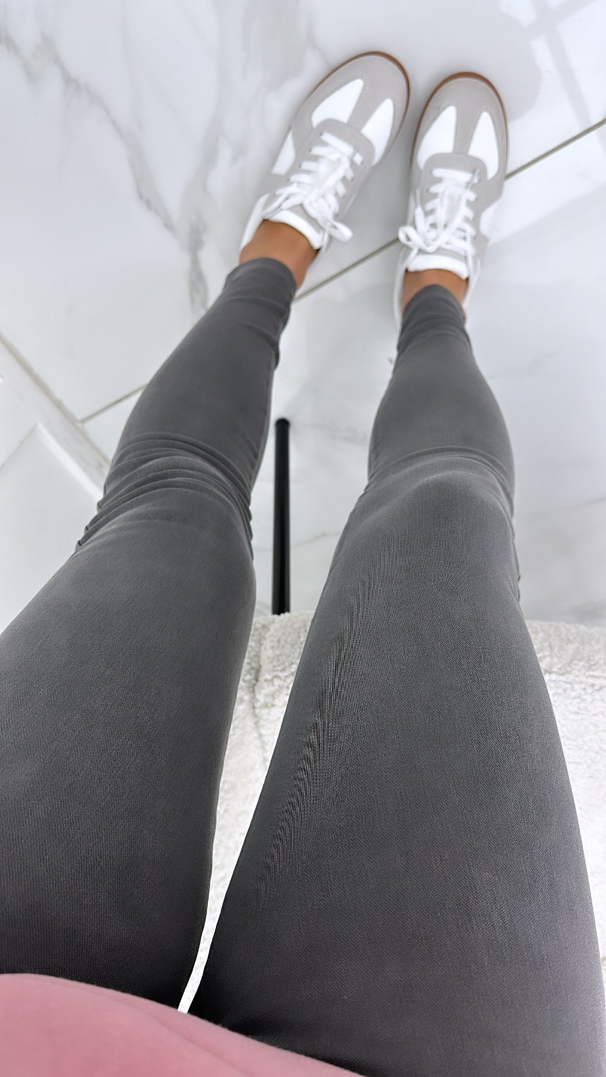 KYRA grey denim jeggings