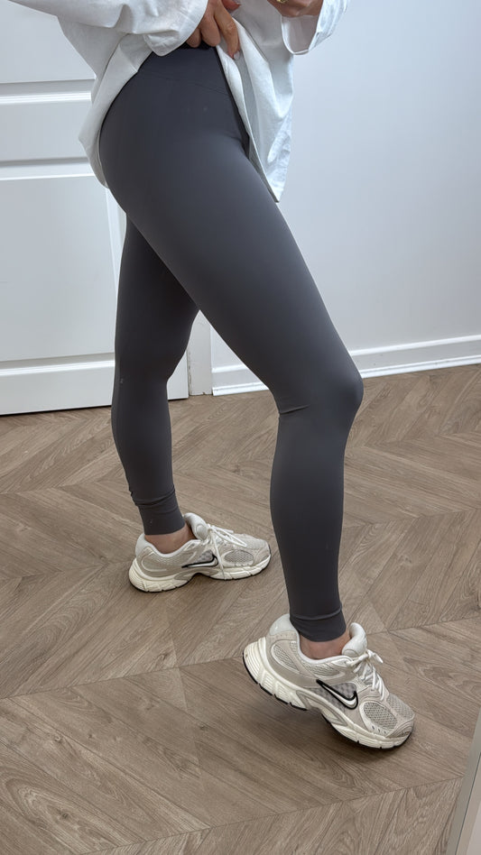 LIBBY grey high waist buttery soft leggings