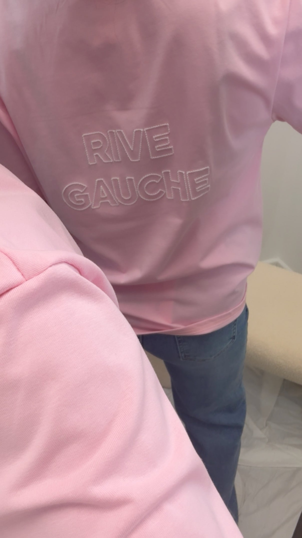 RIVE pink super soft logo t-shirt
