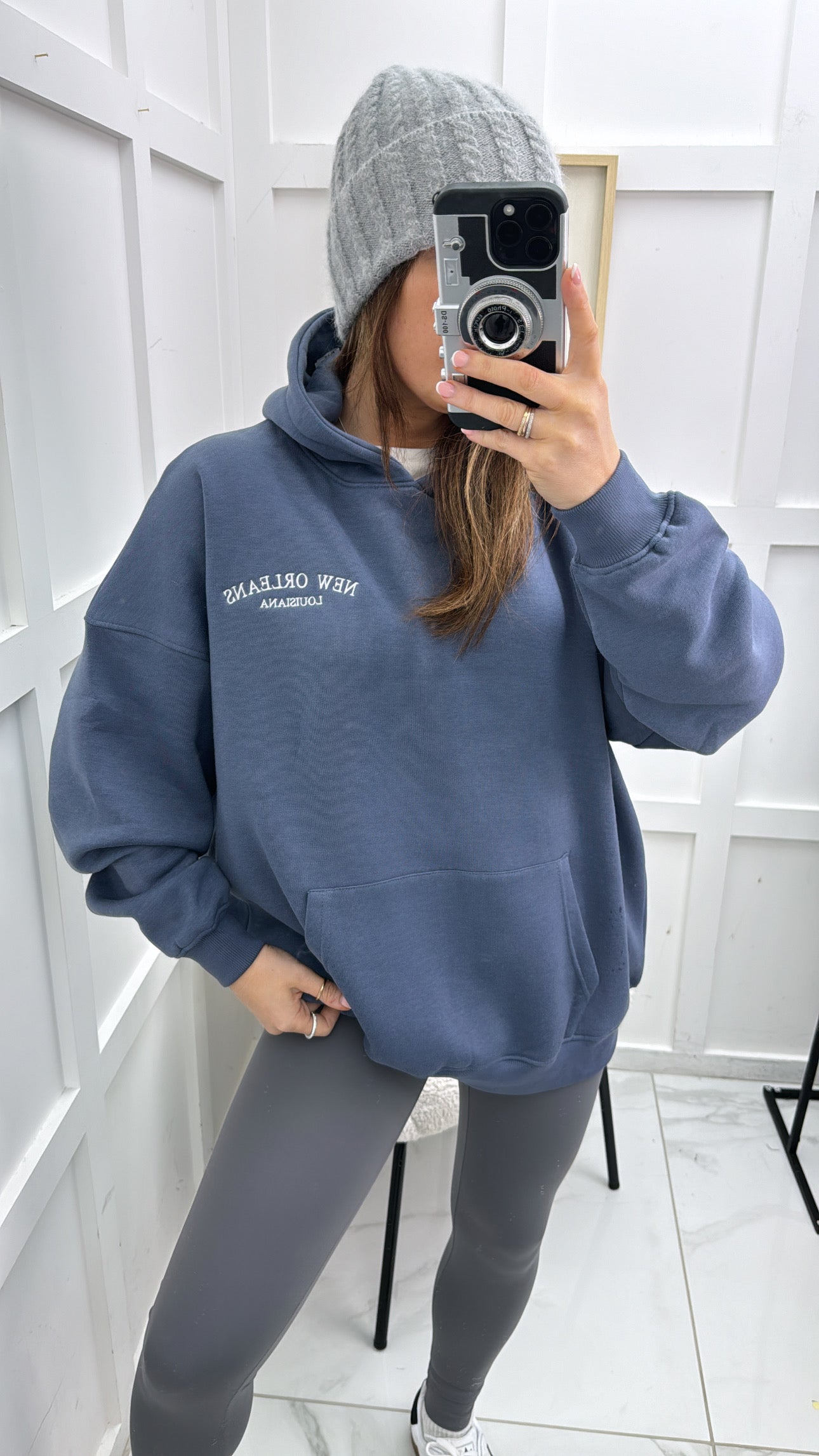 NEW ORLEANS blue hoody