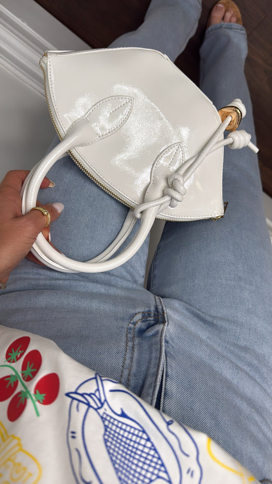 LORA white patient grab bag