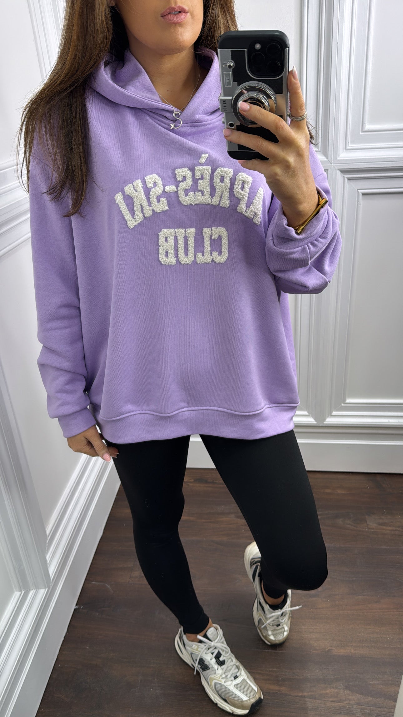 APRES-SKI CLUB lilac hoody