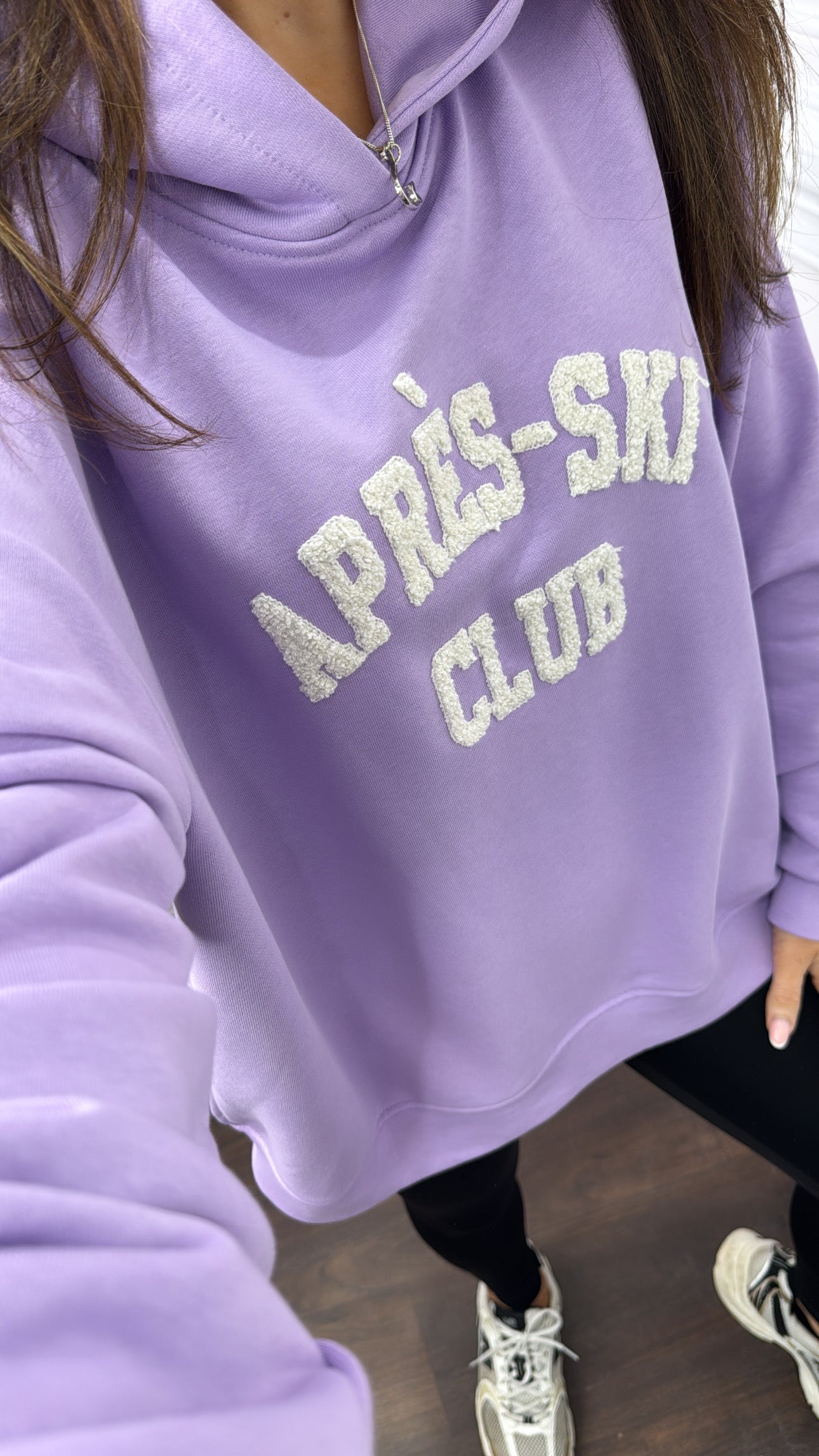 APRES-SKI CLUB lilac hoody