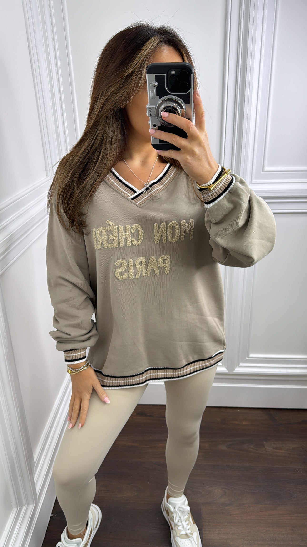 LOLA mocha mon cheri sweatshirt