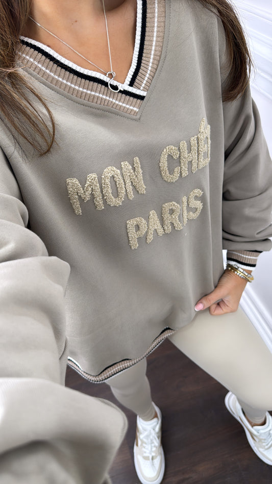 LOLA mocha mon cheri sweatshirt