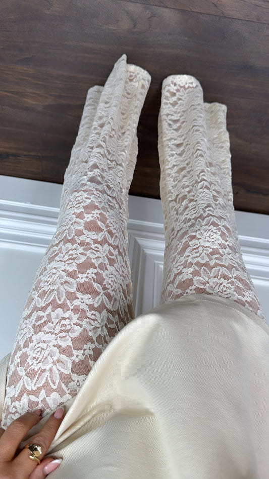 ESME cream lace pants