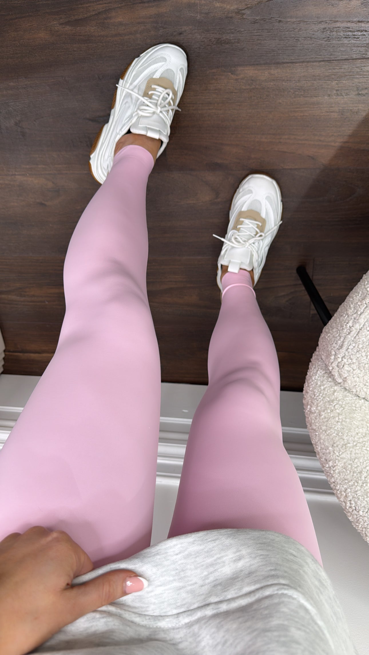 LIBBY pink high waist buttery soft leggings