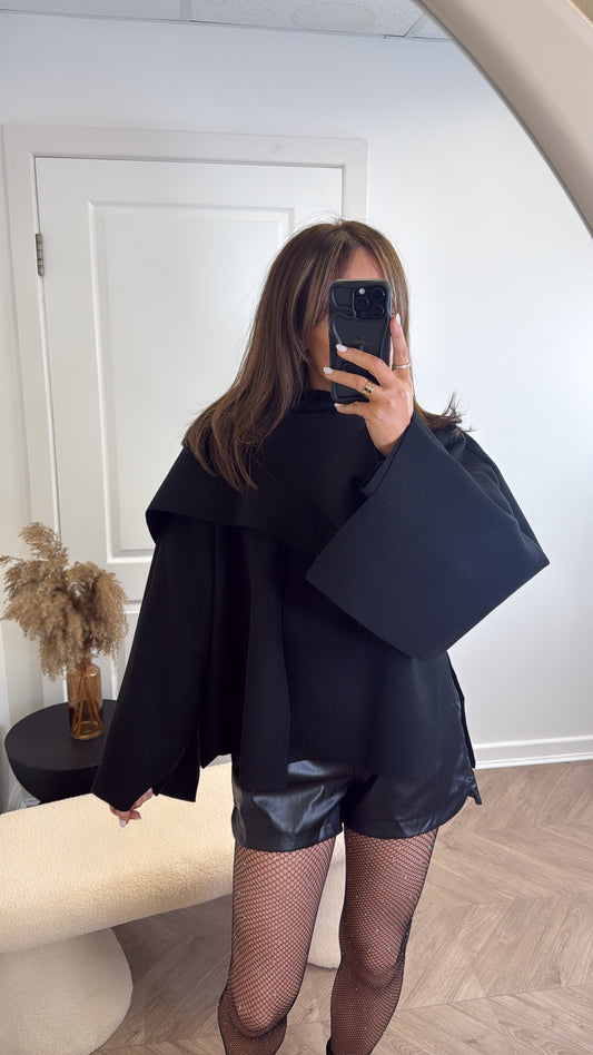 YARA black layered cape